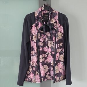 Sansara Yoga Women's Matching Tank Top And Jacket Yoga Set